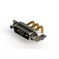 EDAC 629-3WK3650-2TD Mixed Contact D-Sub Connectors Right-angle Power Combo D-Sub Connector
