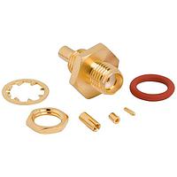 Amphenol RF 901-10754 Cable Connectors SMA   ST CBL-JCK BHD