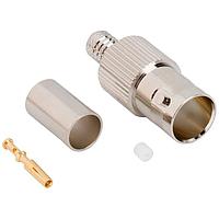 Amphenol RF 031-70573-12G Cable Connectors BNC Str Cr Jk B4505R 75 Ohm 12G Opt