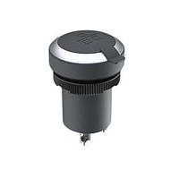 RAFI 1.10.099.201/0018 Pushbutton Switches RAMO 22 F RJ45 A-A chrome