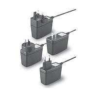 Cincon TRH25050-A-12E02-Level-VI Fixed Plugs Switching Adapter, Level VI, Wallmount, 25 Watt, 90-264VAC Input, 5VDC Output, US, 5.5x2.5x12mm, Straight, DC Cable 1220mm