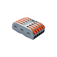 Amphenol Anytek TQT05210000G Fixed Terminal Blocks 5 in-5outBady/Gray+Lever/Orange