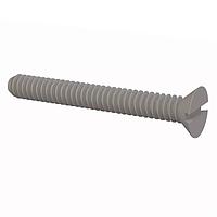 Essentra Components 020632B150 Slotted Countersunk 100 Slotted CSK Screw, #6-32 Thread, 1 1/2 Lg