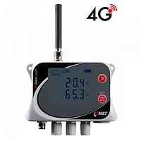 Comet U0141G IoT Wireless Temperature Datalogger for 4 external probes, with built-in 4G modem (Li-Ion A8200, 3.6V/5200mAh)