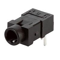 Same Sky (formerly CUI Devices) SJ3-350113A Phone Connectors Audio Jack, 3.5mm, Through Hole, 3 Conductors, 0 Switches