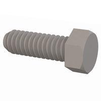 Essentra Components 012520H075 Cap Screw Hex Unslotted Bolt, 1/4-20 Thread, 3/4 Lg