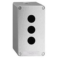 SCHNEIDER XAPG39203SBP Switch Cases / Switch Covers METALLIC ENCLOSURE 3 BUTTONS