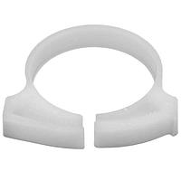 HellermannTyton SNP3310H4 Conduit Clips Snapper Hose Clamp, 1.29 - 1.58" Bundle Diameter, POM, White, 500/pkg