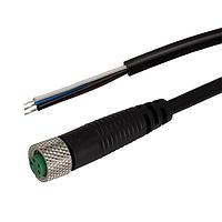 Stewart Connector BC-M8FA4AP01030M Sensor Cables / Actuator Cables M8 A-Code Cable Assembly  M8 A-Code Female to Pigtail  3m  IP68