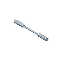 Amphenol LTW M8AS04FL-ASFL-SD010 Sensor Cables / Actuator Cables Guided M8 Circular Metric Connector, Metal, 3A, 04 pins, Female Connector, Female Contact, Straight, Screw Thread, Overmolded, Length 10000mm, IP67 Mated