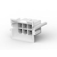 AMP Connectors - TE Connectivity 1586586-6 Shrouded 6 POS HDR 94V-2 W/OUT DRAIN HOLE