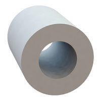 Essentra Components 13RS075041 Round Round Spacer, .390 ID, .740 OD, 1.000 Length