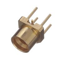Radiall R222940100 PCB Receptacles SMP / STRAIGHT MALE RECEPTACLE PIN IN PASTE FULL DETENT-TAPE AND REEL OF 500
