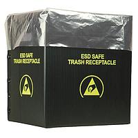 Protektive Pak 37822 Anti-Static Control Products TRASH RECEPTACLE LINER, SMALL, 26'' x 26'', 2MIL, PINK, 50 PK