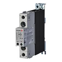 Carlo Gavazzi RGC1A60D25KKE Solid State Relays 1-pole DIN-rail mount SSR, E-layout, Zero-cross switching, Operating voltage (Ue): 42 - 660 Vac (1200 Vp), Rated current (Ie): 25 Aac, Control voltage (Uc): 4 - 32 Vdc, Built-in overvoltage protection