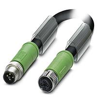 PHOENIX CONTACT 1417687 Shielded SAC-4P-M12MST/ 5,0-PUR/FSTSH
