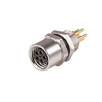 Same Sky (formerly CUI Devices) CDM803-08A-FP-R805-67 Straight 8 Pins Panel Mount Pc Pins Rear M8 x 0.5 ACoding Screw Copper Alloy IP67