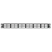 Panduit CPP48HDWBLY Wire Ducting & Raceways Patch Panel 48 Port Modular HD Black