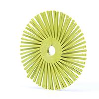 3M Electronic Specialty 7000046182 Flat Cables Scotch-Brite Radial Bristle Disc, 3 in x 3/8 in 360, 10/Carton, 40ea/Case