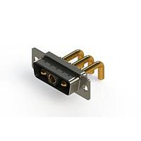 EDAC 629-3WK3650-3T1 Mixed Contact D-Sub Connectors Right-angle Power Combo D-Sub Connector