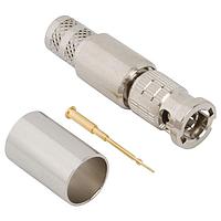 Amphenol RF 034-1017-12G Connectors 75OHM HD-BNC STRT CRIMP PLG