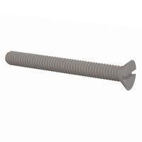 Essentra Components 020832A150 Slotted Countersunk 82 Slotted CSK Screw, #8-32 Thread, 1 1/2 Lg