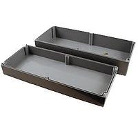 Hammond Manufacturing 1590ZGRP264 Reinforced Enclosure Fiberglass, Grey 23.62 x 9.84 x 6.30