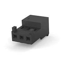 AMP Connectors - TE Connectivity 3-644313-3 Receptacle Housing 03P MTA100 CONN ASSY POL TAB
