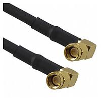 Amphenol RF 095-902-482-006 RF Cable Assemblies SMA RA to SMA RA on LMR-240 Cbl 8in