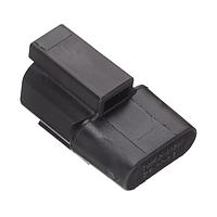 DEUTSCH - TE Connectivity DT04-2P-RT25 Receptacle 2P DT RECP ASM W/ 27K OHM RST, BLK