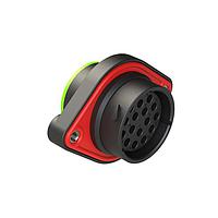 Amphenol SINE Systems AHDP02-24-16SN-SRA Receptacles 16 positions, sealed size 24