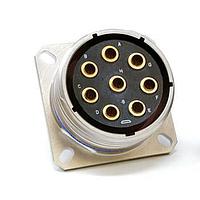 Amphenol Aerospace HTV06HS-17-6S Connectors HT Series III Plug Pass SS HS Class w/ Temper-Grip SKT, Sz 17-6, 6C, 12 C Sz
