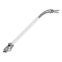 Volex 40231 9 No Receptacle Power Cord 18/2 SVT 30ft 1-15P SR ROJ