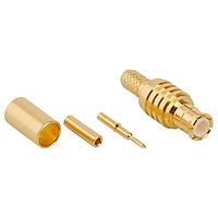 Amphenol RF 252127 Connectors MCX ST CRIMP PLUG 178 196/U GOLD