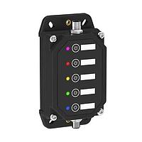 Banner Engineering LCA130T5KQ Tower Lights IO-Link Touch Controller, 5-Output Wireless 900MHz, 18-30 VDC, 5-Touch Cntrl Mod