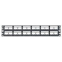 Panduit CPPL48WBLY Wire Ducting & Raceways Patch Panel 48 Port Modular Snap In B