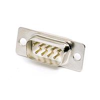 AIM-Cambridge / Cinch Connectivity Solutions 40-9709M Plug 9 POS. SOLDER MALE GOLD PLTD. CONTACTS