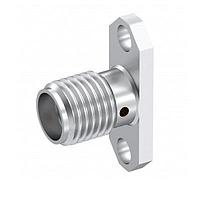 Radiall R125460001 Panel Receptacles SMA / UNIVERSAL 2 HOLE FLANGE JACK RECEPTACLE