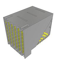 Samtec EBTF-6-12-2.0-S-RA-1 Receptacles ExaMAX(R) 2.00 mm High-Speed Backplane Right-Angle Receptacle