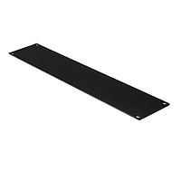HellermannTyton TBP2 Racks & Rack Cabinets Blank Rack Panel, 2U, Steel, Black, 1/box
