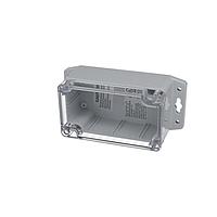 Bud Industries PN-1322-CMB Electrical Enclosures IP65 NEMA 4X Box with Clear Cover and Mounting Brackets (4.5 X 2.6 X 2.2 In)