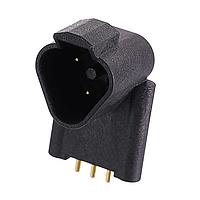 Amphenol SINE Systems ATF13-3P-BM31 Headers 3 Pin 3X Screw Boss Ext Height Gold