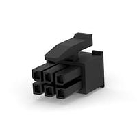 AMP Connectors - TE Connectivity 3-794617-6 Headers & Wire Housings 6P, MICRO MNL RCPT HSG, DBL RO