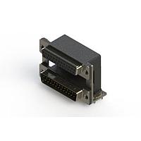 EDAC 664-025-264-038 Dual Port D-Sub Connectors Right-angle Dual Port D-Sub Connector