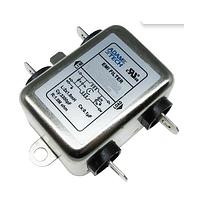 Adam Tech PLF-11E1-10A-Q Power Line Filters EMI/RFI Power Line Filter, 115/250VAC 10A, small  outline, QD terminal, chassis mount