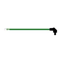BIVAR SZR4-6.00-F5PD-5 Flexible Light Pipes with LEDs 6 Inch, Green Fiber, Diffused Lens