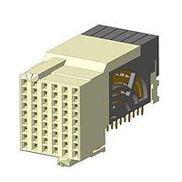 Amphenol FCI 10123420-101LF Receptacles VS2 AIRMAX, R/A RECP 54P, SMALL PRESS-FI