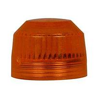 Eaton E29KPA 17 mm Indicating Light Lens, Heavy-Duty Watertight/Oiltight AMBER PLASTIC LENS