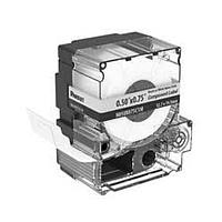 Panduit N050X075C1M Thermal Transfer PXE Cassette, Comp Label, Adhesive Nylon