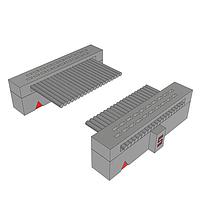 Samtec FFSD-10-D-18.00-01-N IDC Socket Cable .050" Low Profile Tiger Eye(TM) IDC Ribbon Cable Assembly